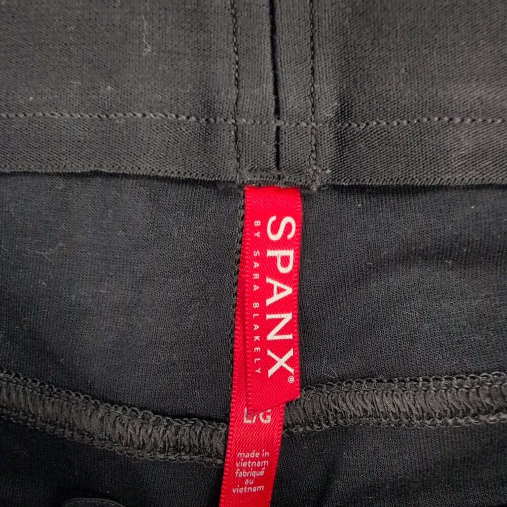 Spanx Faux Leather Pant Sz L - Picture 5 of 14